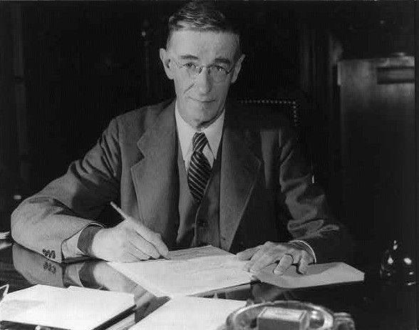 Vannevar Bush looking fly.